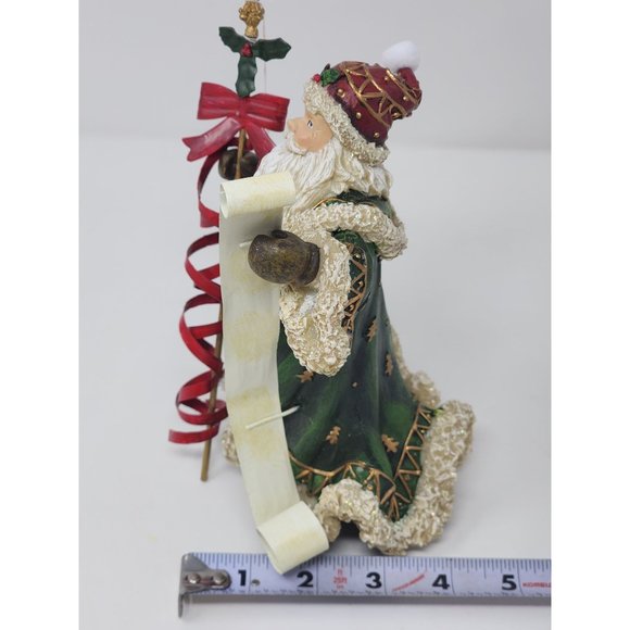 Vintage Home Interiors Classic Santa Clause Holding List New In Original Box - Picture 10 of 11